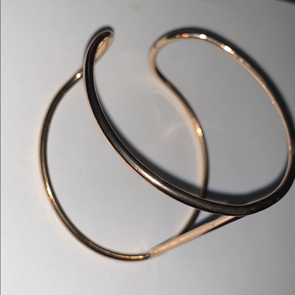 Gold bangle - Picture 3 of 7